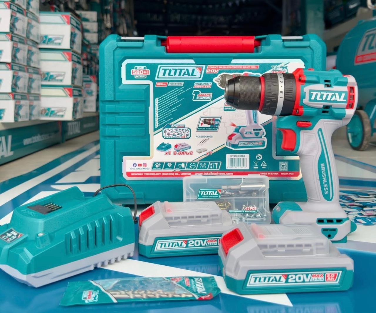 TALADRO RM DE 1/2 66N.M INALAMBRICO BRUSHLESS UTIDLI20668